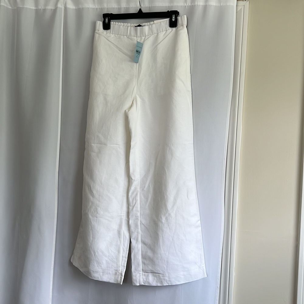 Ann Taylor wide leg linen/rayon pants